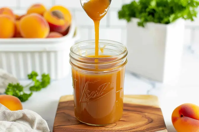 apricot glaze