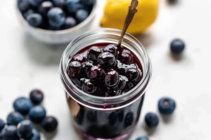 blueberry sauce