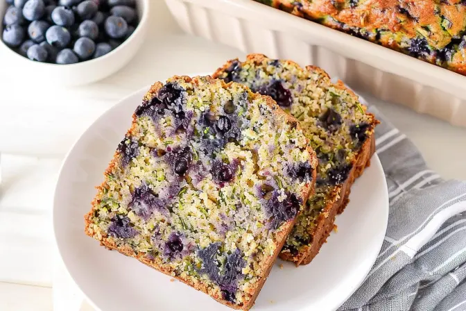 blueberry zucchini bread