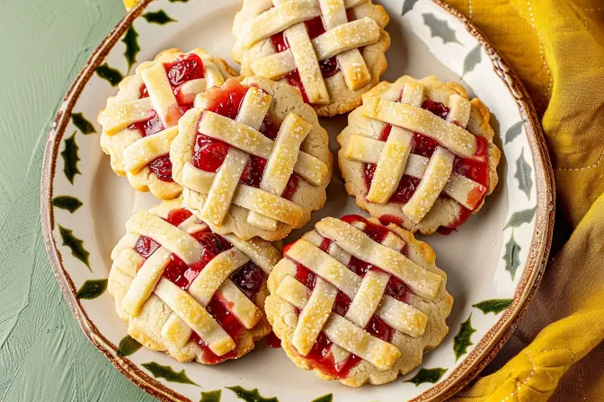 cherry pie cookies