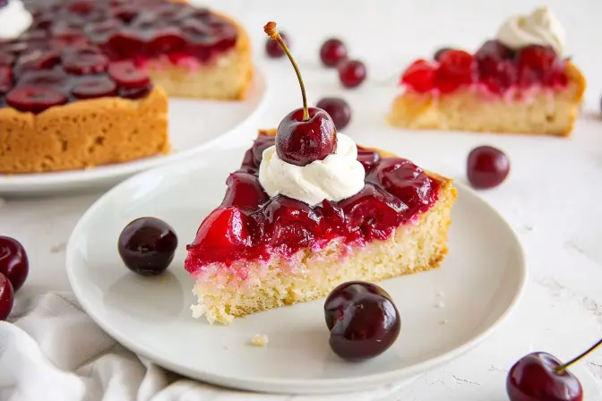 cherry upside down cake