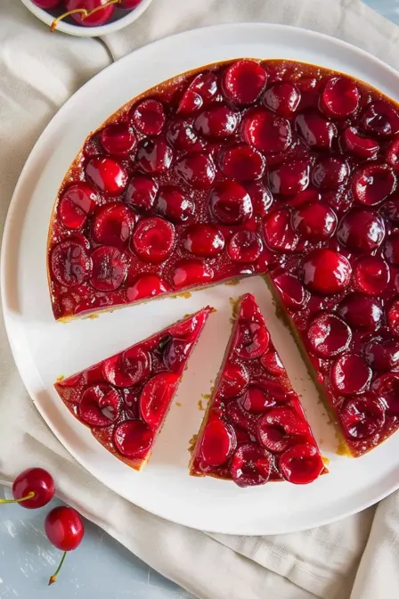 cherry upside down cake