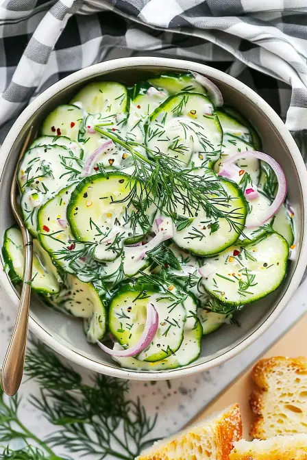 cucumber dill salad