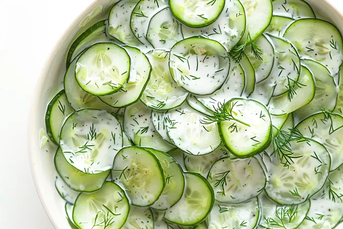 cucumber yogurt salad