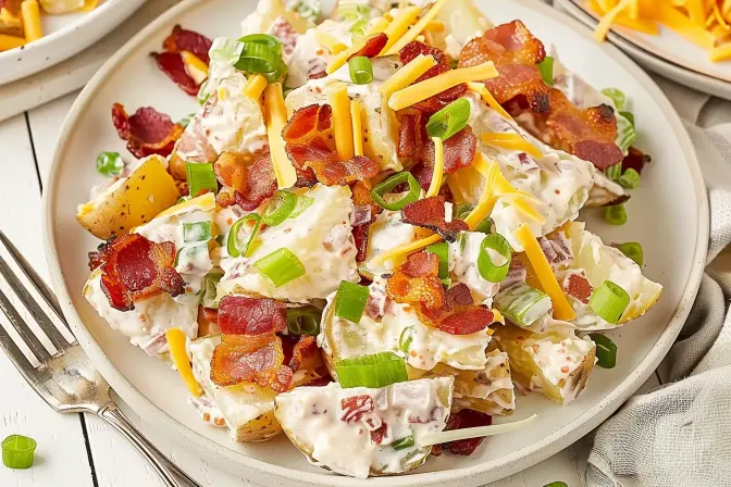 loaded baked potato salad