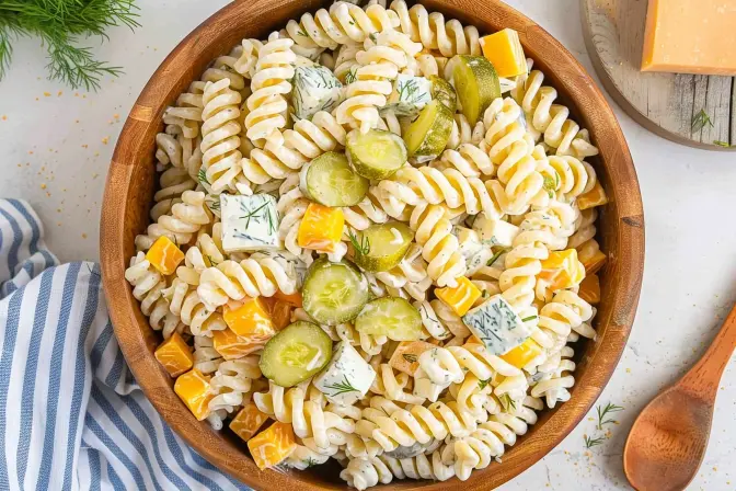 pickle pasta salad
