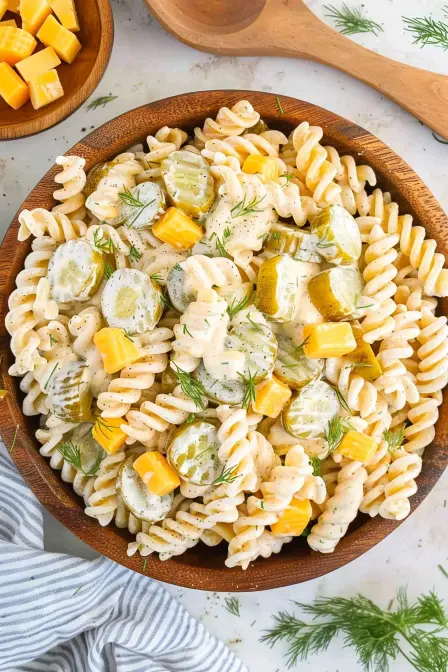 pickle pasta salad