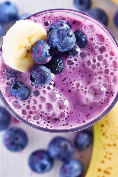 blueberry banana smoothie