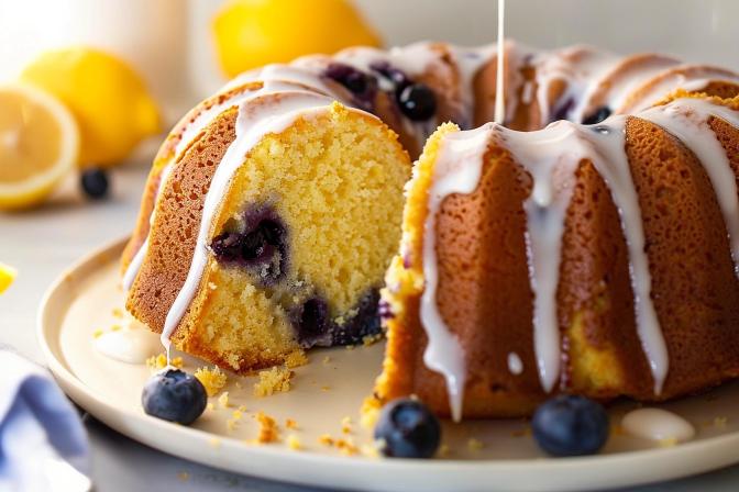 blueberry bundt cake