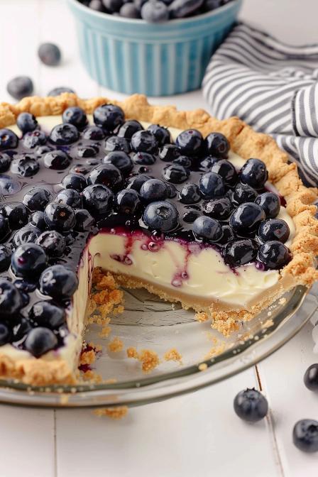 blueberry cheese pie