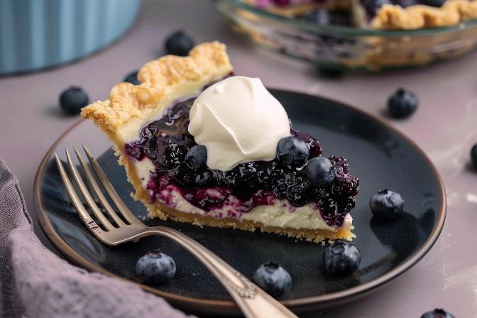 blueberry cheese pie