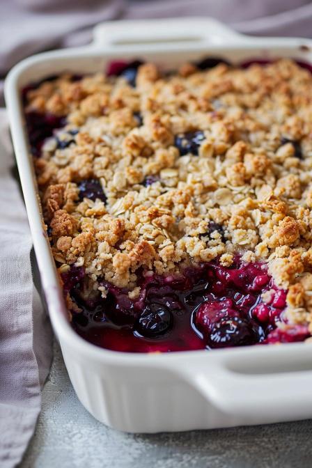 blueberry crisp recipe
