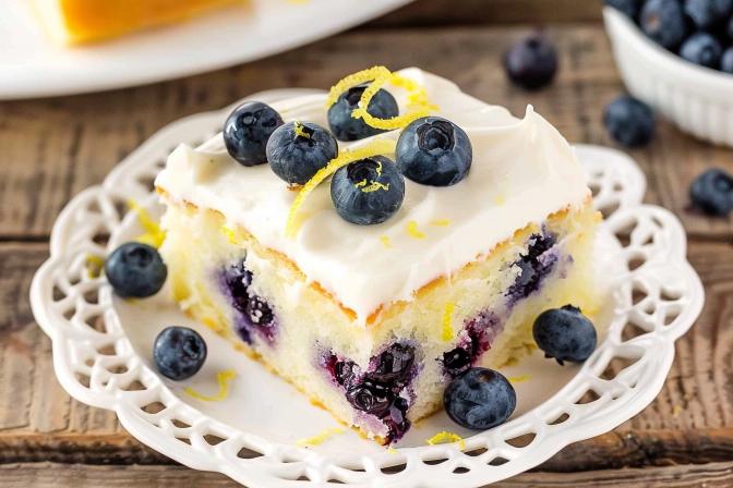 blueberry lemon cake