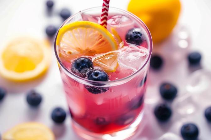 blueberry lemonade