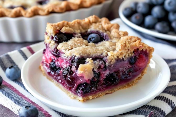 blueberry pie bars