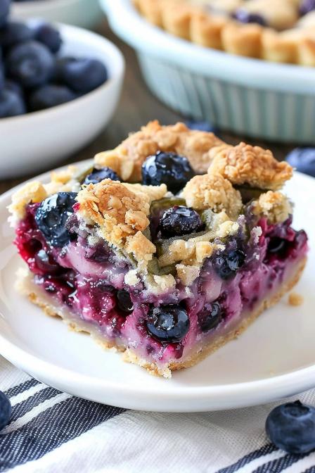 blueberry pie bars