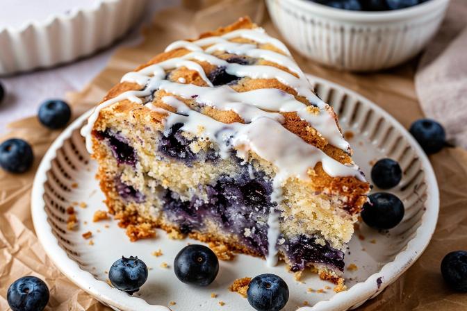blueberry sour cream coffee cake