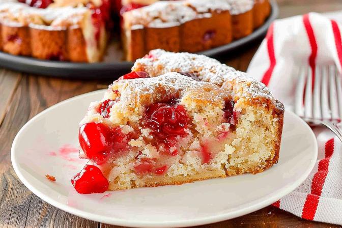 cherry coffee cake