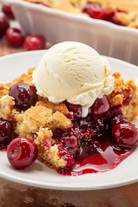 cherry dump cake