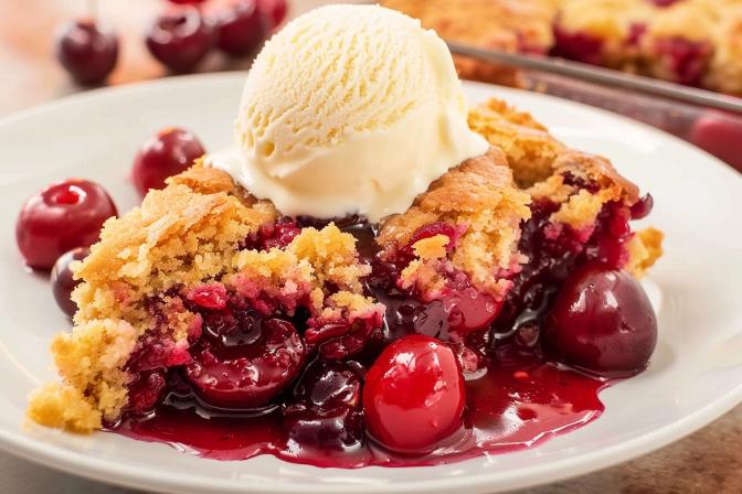 cherry dump cake
