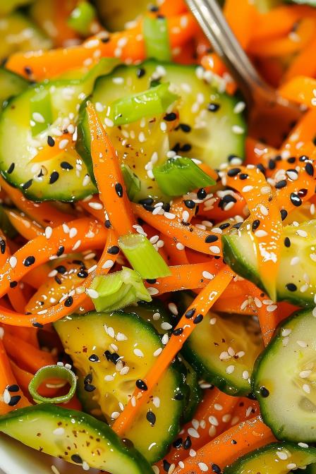 cucumber carrot salad