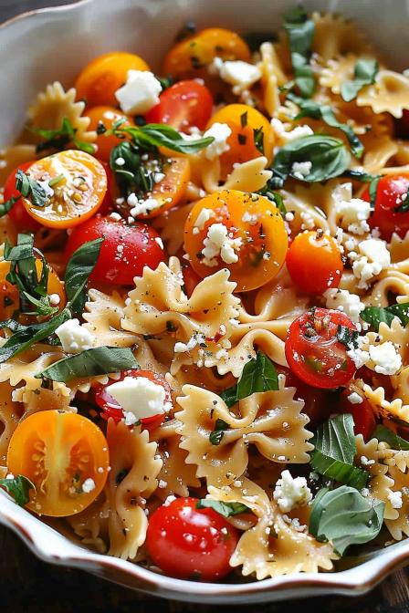 feta cherry tomato pasta