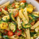pasta with zucchini and tomatoes