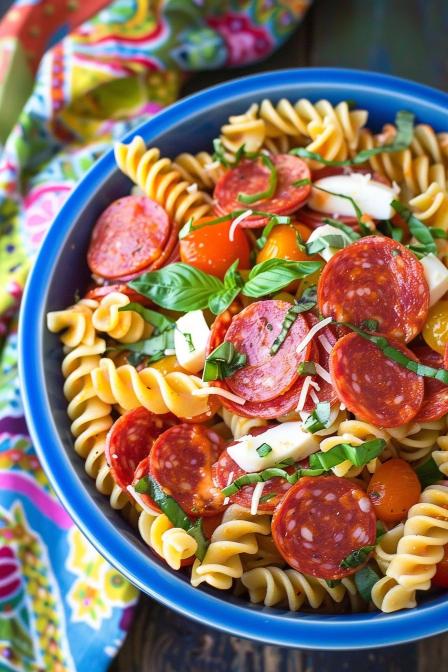 pepperoni pasta salad