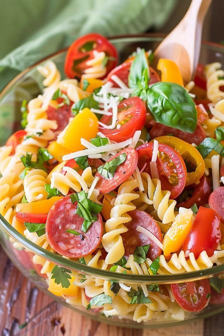 pepperoni pasta salad