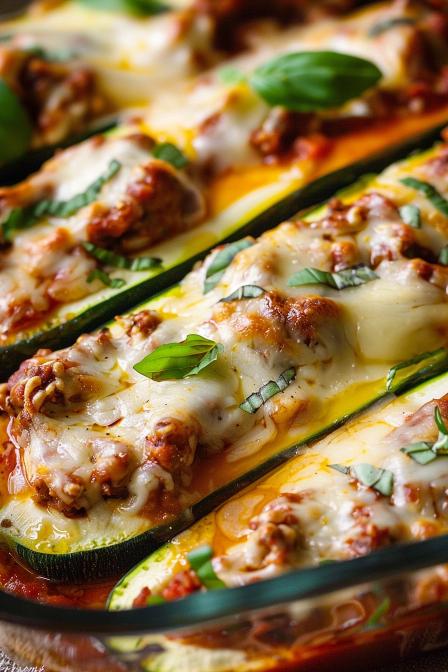 zucchini boats beef
