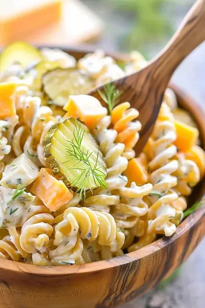 pickle pasta salad